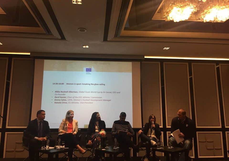 EU Athletes at the EU Sport Forum 2018