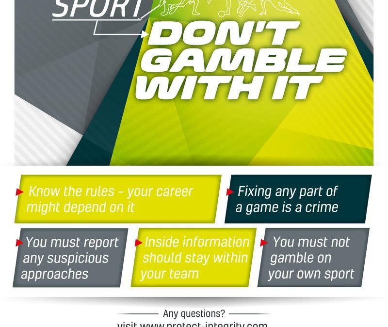 PROtect Integrity Plus: 2018 Code of Conduct for Athletes to help educate players about sport integrity