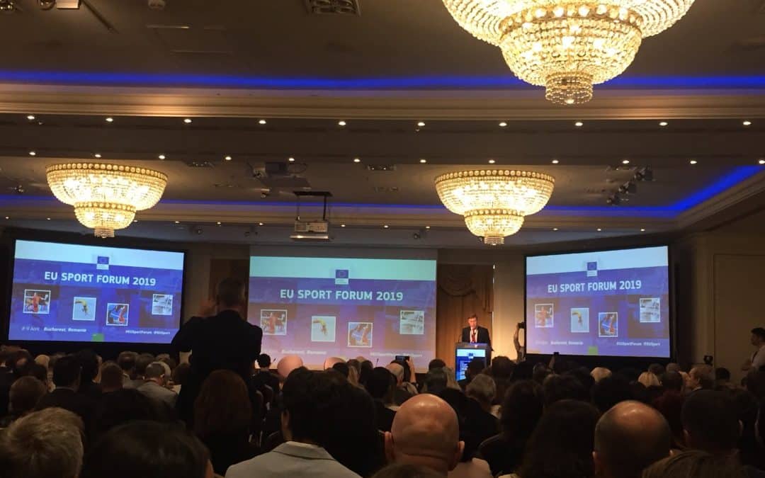 EU Athletes took part in the 2019 EU Sport Forum