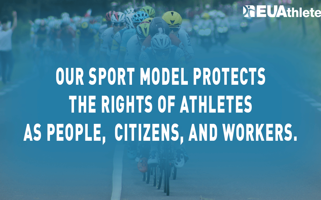 EU Athletes statement on ‘the key features of a European Sport Model’