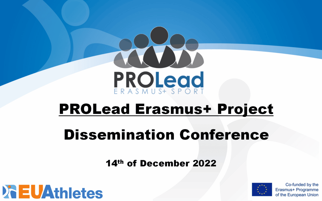 Leadership education for athletes at the centre of discussion during the PROLead Dissemination Conference